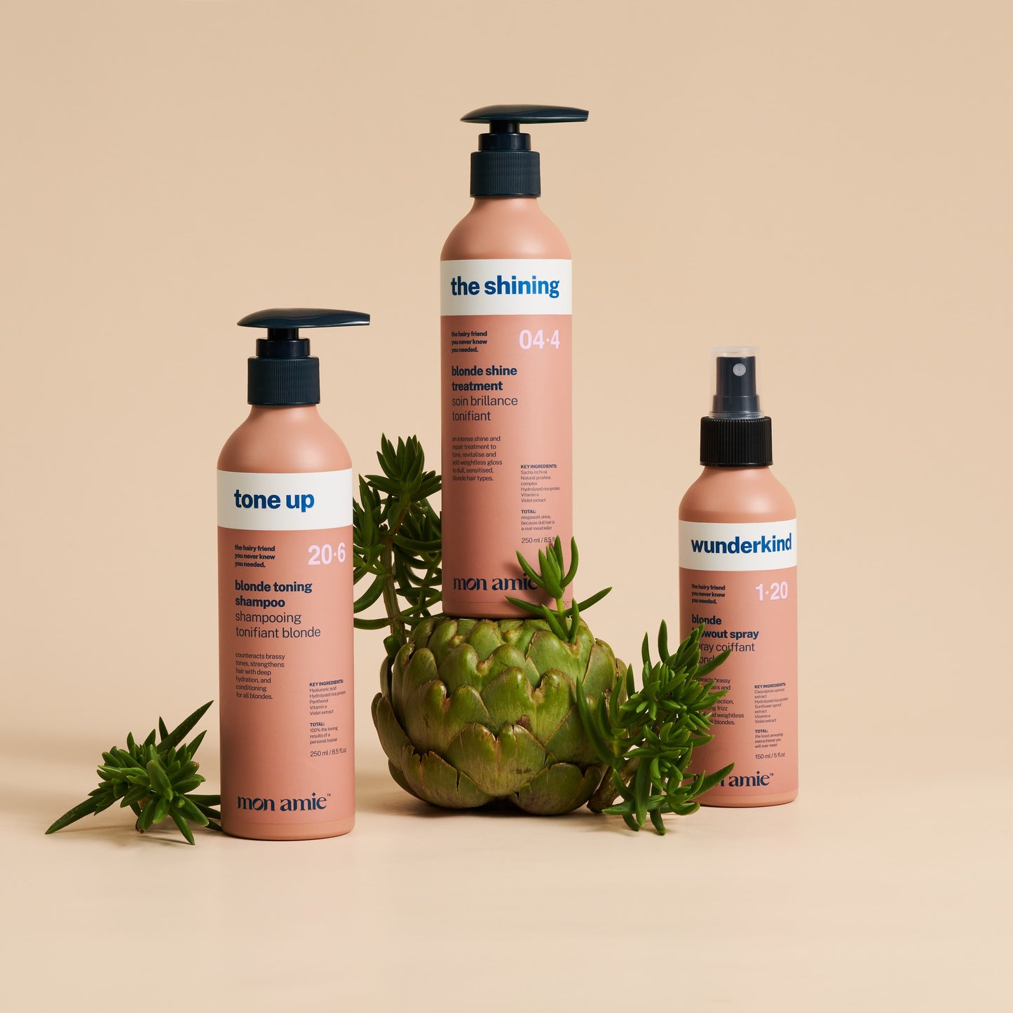 trio of bottles